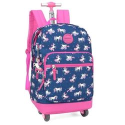 Mochila-com-Rodinhas-e-Alcas-de-Costas-Azul-Unicornio--376715