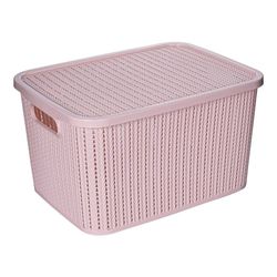 Caixa-Organizadora-Trama-Rosa-Bebe-19L-Plasutil-19174020