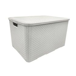 Caixa-Organizadora-com-Tampa-15-Litros-Branco--Rattan-462410