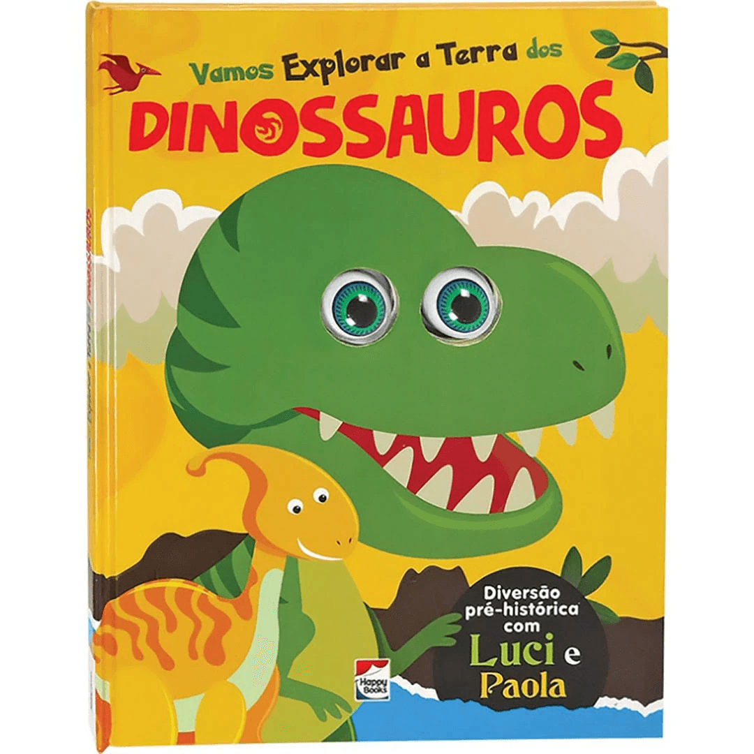 Mundo dos dinossauros - Livro pop up