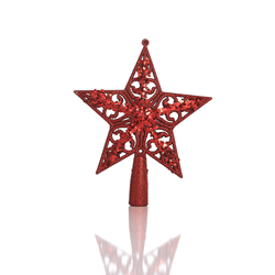 PONTEIRA-ESTRELA-FLOR-LIS-VERMELHO-17CM-13061VM-BELA-FLOR-19201197