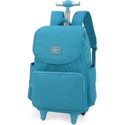 Mochila-com-Rodinhas-Crinkle-Azul-Up4you-Luxcel-375374