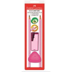 KIT-LAPIS-GRIP-ROSA-2UN-APONTADOR-BORRACHA-FABER-672882