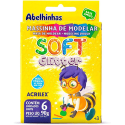 Massinha-de-Modelar-Soft-C06-Cores-90g.-CGliter-Acrilex-375735