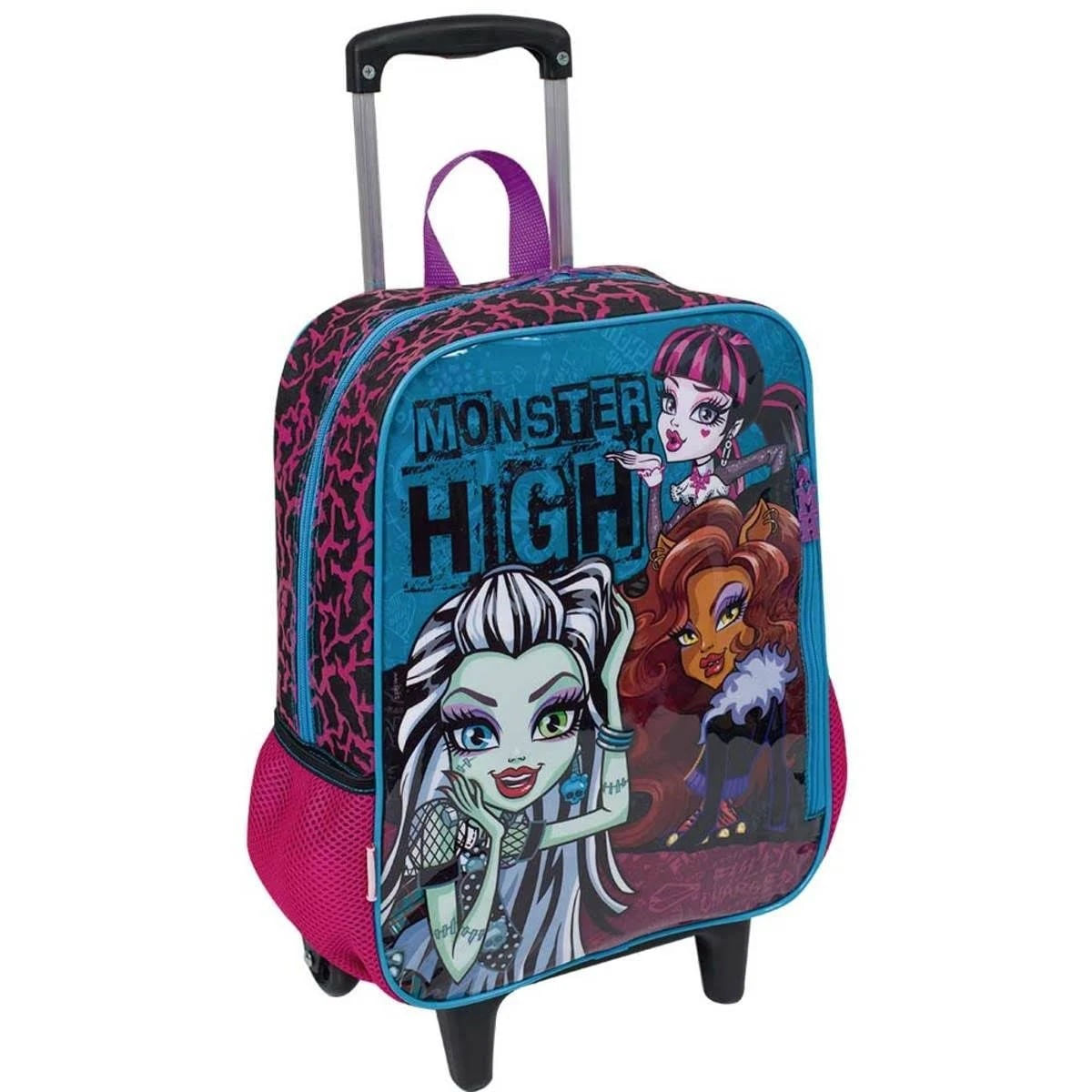 Mochila de Rodinha Infantil Monster High - SESTINI - minipreco