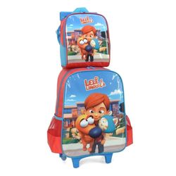 Kit-Mochila-Rodinha---Lancheira-Lele-e-Linguica-Vermelho-376553