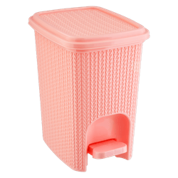 Lixeiras-com-Pedal-Trama-7L-Rosa-Plasutil-461951