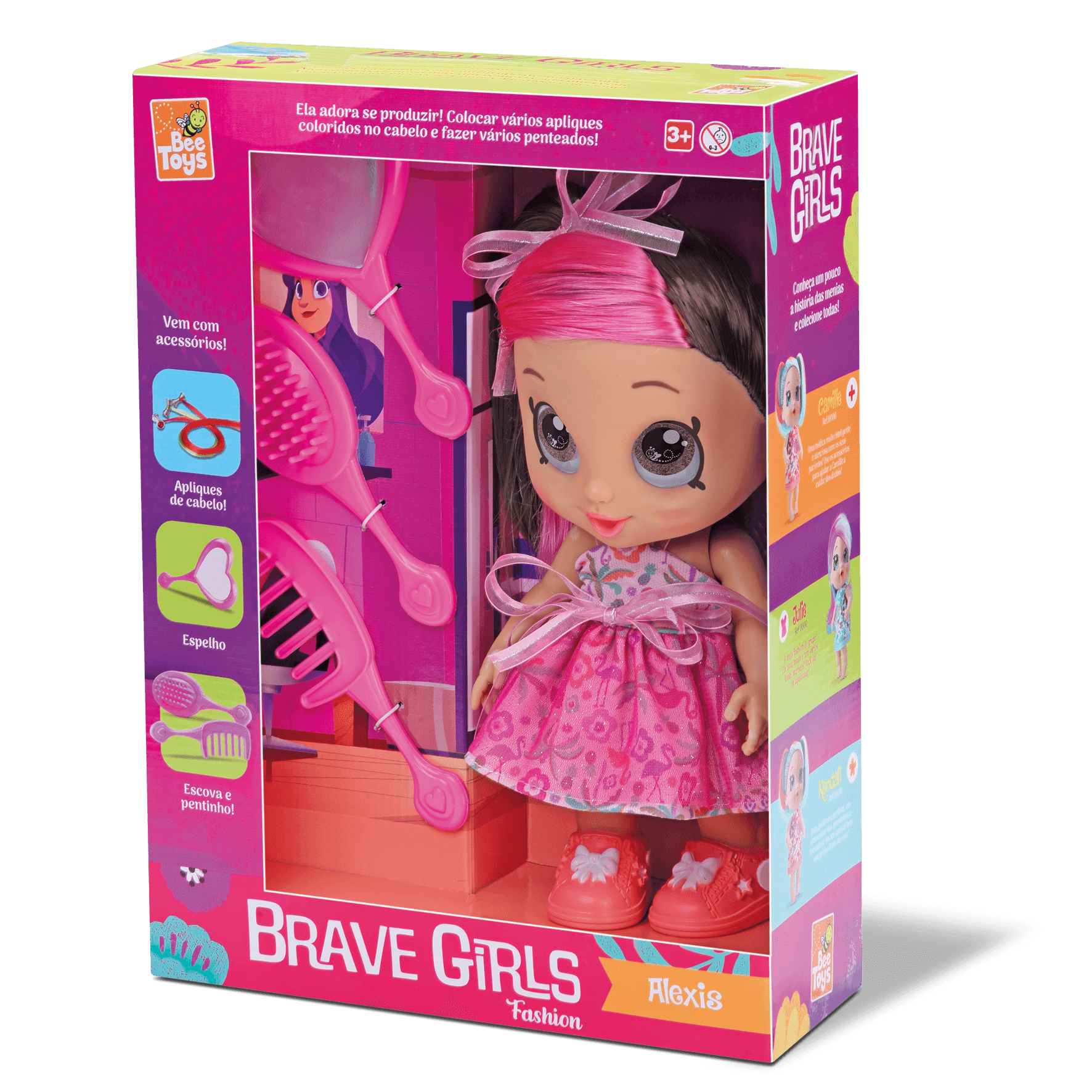 Boneca Brave Girls Alexis - BEE TOYS - minipreco