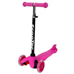 Patinete-Infantil-Ajustavel-com-3-Rodas-Rosa-19187796