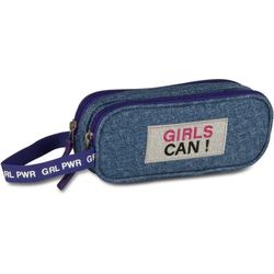 Estojo-Escolar-Juvenil-Girls-Can-Tecido-Jeans-Clio-19182195