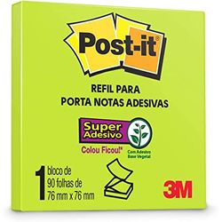 BLOCO-AUTO-ADESIVO-POST-IT-VERDE-NEON-76X76-90F-HB004309710-3M-578425