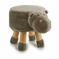 Banco-Hipopotamo-Infantil-Cinza-230690
