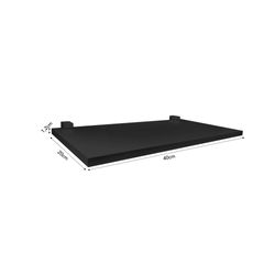 PRATELEIRA-SUPORTE-PRETO-1.2X20X40CM-10257.010-PRAT-K-19242185
