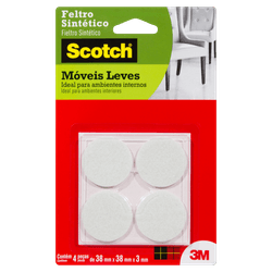 Feltro-Protetor-Sintetico-Branco-Redondo-Scotch-38mm-x-38mm-x-3mm-4-Unidades-838736