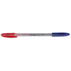 CANETA-ESFEROGRAFICA-DUOPOINT-AZUL-VERMELHO-1.0MM-11.413-NEWPEN-19247733