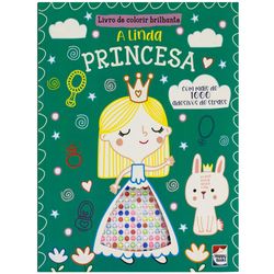 LIVRO-COLORIR-BRILHANTE-LINDA-PRINCESA-313335-HAPPY-BOOKS-19252320