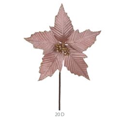 Pick-Natal-Bico-de-Papagaio-Aveludado-Glitter-Rose-23CM---DEA-19240553