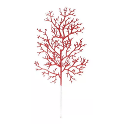 Haste-Natal-Ramo-Folha-Vermelho-34CM---BELA-FLOR-19241429