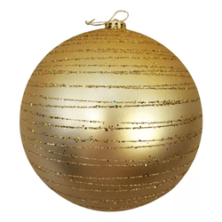Bola-de-Natal-Decorada-com-Glitter-Dourado-20CM---NINGBO-19250433