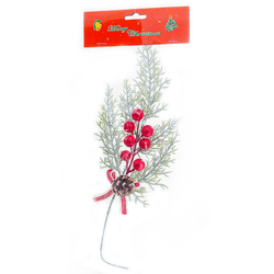 Pick-Natal-Azevinho-com-Pinha-Nevada-30CM---BELA-FLOR-19201259