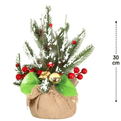 Enfeite-Natal-de-Mesa-Arvore-com-Base-Xadrez-23X10X33CM---RIO-MASTER-19253945