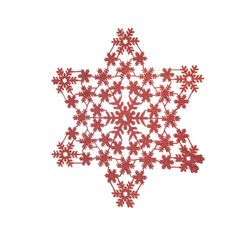 Enfeite-de-Natal-P-Pendurar-Estrela-Floco-de-Neve-Vermelha-32CM---BELA-FLOR-19164650