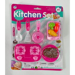 Kit-Cozinha-Infantil-New-Trend-Rosa-11-Pecas---BANANA-TOYS-19251701