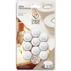 kit-Vela-Rechaud-Sem-Perfume-com-Suporte-de-Aluminio-10UN---CHAMA-DE-OURO-19165591