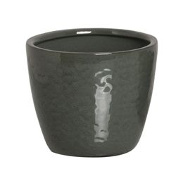 VASO-CERAMICA-ORQUIDEA-ESMALTADO-VERDE-ACINZENTADO-19.5CM-7431-BURGUINA-19258303