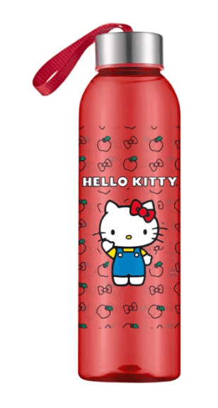 Garrafa Squeeze Hello Kitty Vermelha 800ML - BANDEIRANTE - minipreco