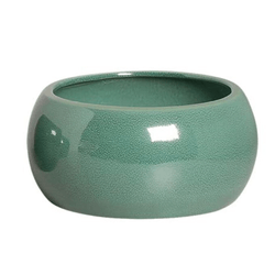 Vaso-Bacia-de-Ceramica-Intense-Esmaltado-Verde-20CM---BURGUINA-19258321