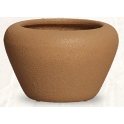 Cachepot-de-Ceramica-Aquario-Text-Caramelo-Fosco-14X22X175CM---SARA-19259286