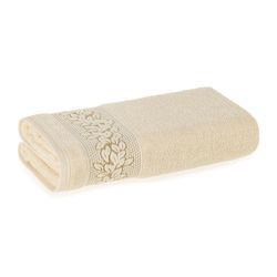 Toalha-de-Rosto-Provence-Vanilla-Dourado-48X80CM---KARSTEN-19261482