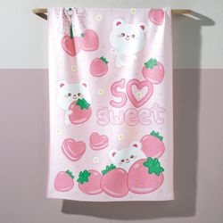 Toalha-de-Banho-Infantil-Morango-70X115CM---DOHLER-19264498