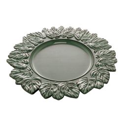 Sousplat-Platinado-Garden-Leaf-Verde-35CM---LYOR-19255833