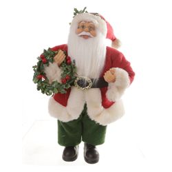 Papai-Noel-Guirlanda-Vermelho-e-Verde-30CM---DEA-19264752