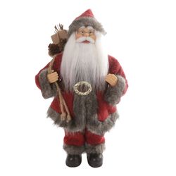 Papai-Noel-Presente-Vermelho-e-Cinza-30CM---DEA-19264754