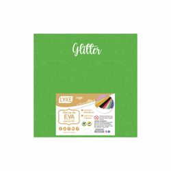 PLACA-EVA-LYKE-GLITTER-VERDE-40X48CM-1.8MM-10UN-PL0036-MISSION-19229053