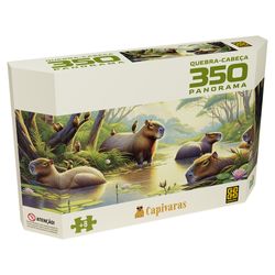 QUEBRA-CABECA-PANORAMA-CAPIVARAS-350PC-4854-GROW-19276720