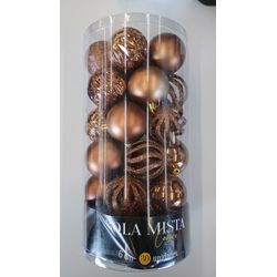 BOLA-NATAL-MISTA-COBRE-6CM-30UN-NINGBO-JIAXIN-19272249