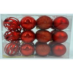BOLA-NATAL-MISTA-DECORADA-VAZADA-VERMELHA-6CM-24UN-NINGBO-JIAXIN-19250395