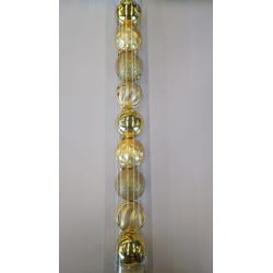 Bola-de-Natal-Mista-Decorada-Dourada-6CM-9UN---NINGBO-19250373