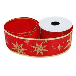 FITA-NATAL-ARAMADA-ESTRELA-NORTE-GLITTER-VERMELHO-5CMX2.7M-BELA-FLOR-19263278