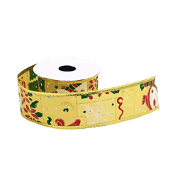 FITA-NATAL-ARAMADA-DECORADA-AMARELO-3.8CMX2.7M-BELA-FLOR-19263277