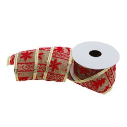 FITA-NATAL-ARAMADA-RENA-VERMELHO-3.8CMX2.7M-BELA-FLOR-19263273