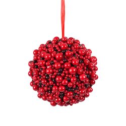 BOLA-NATAL-BERRIES-VERMELHO-12CM-52192-009-GRILLO-19262642