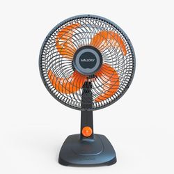 VENTILADOR-MESA-ELEGANCE-GRAFITE-LARANJA-30CM-127V-MALLORY-19261345