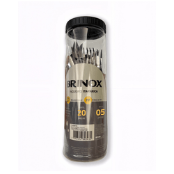 FAQUEIRO-ITAPARICA-POTE-20PCS-PRETO-6000-414-BRINOX---EB-19283953